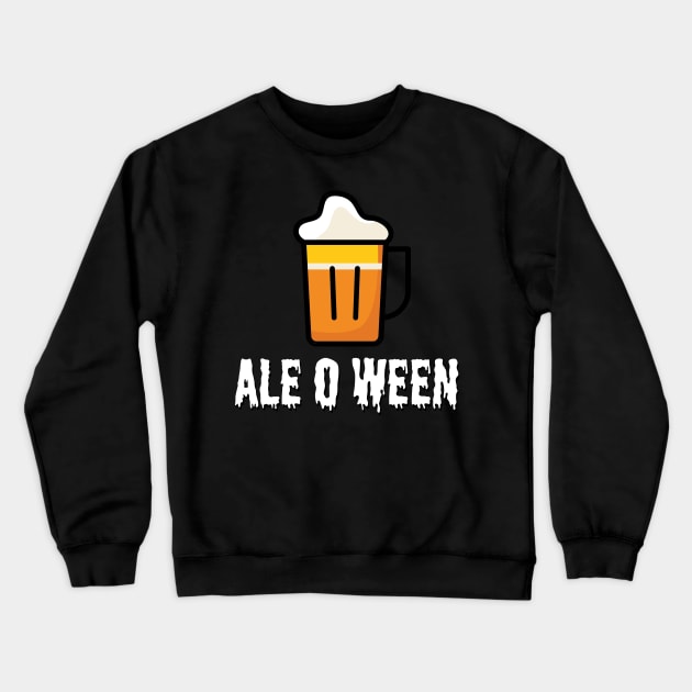 Ale o ween Crewneck Sweatshirt by maxcode